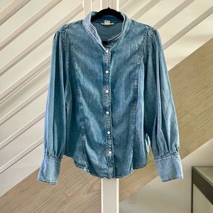 H&M Denim Shirt XL